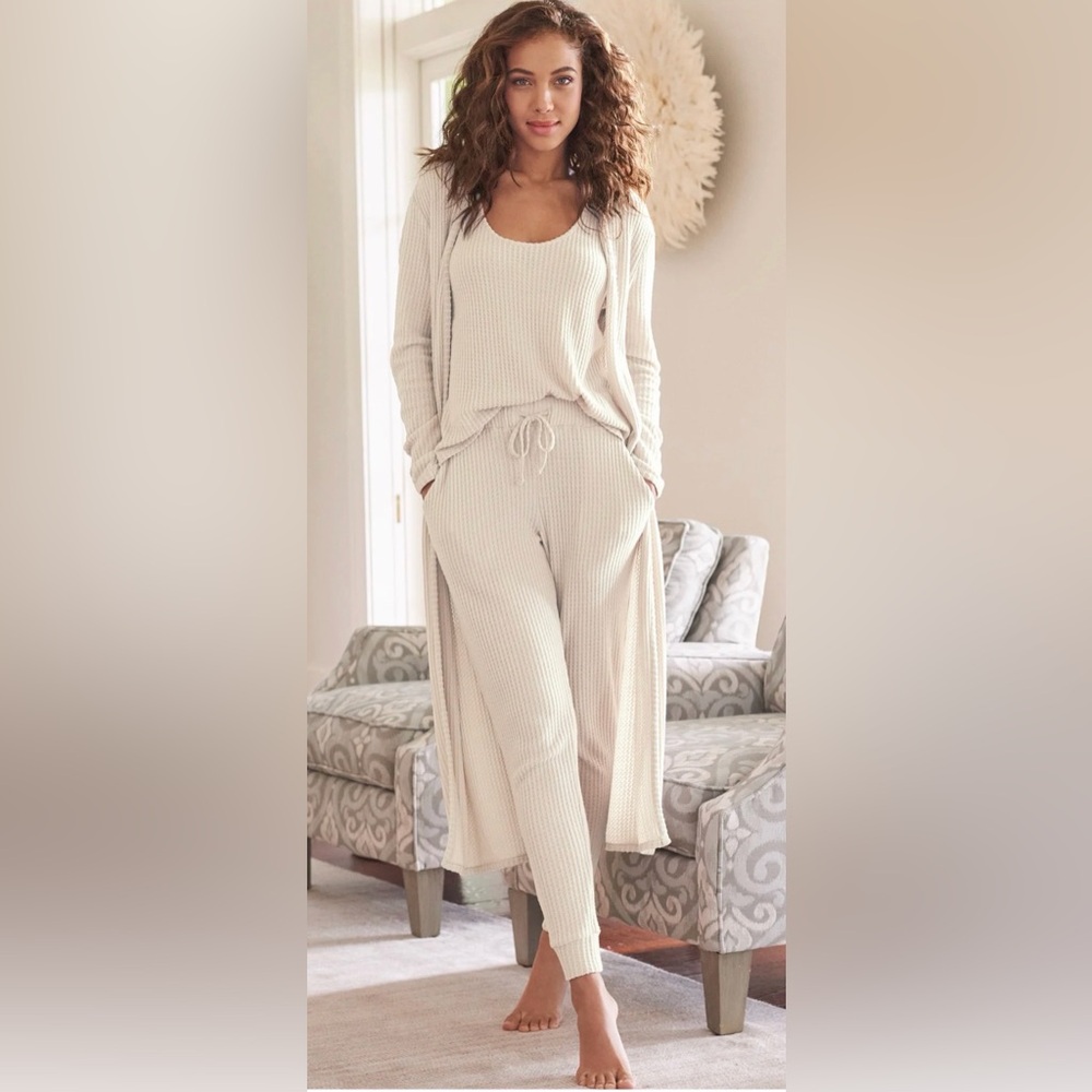 VENUS Cozy Waffle 3-Piece Set in Oatmeal
